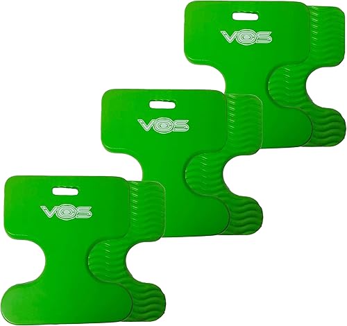 Miniatura 25 de VOS Oasis - Flotadores de sillín sólidos para agua, ultra flotantes, cómodos asientos flotantes Verde Kiwi,Barrera Azul,Azul Capri,Rosa,Espuma de