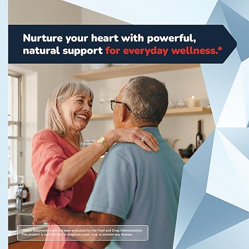 Miniatura 7 de HealthyHeart Support+ 6-in-1 Heart Health Supplements with Ashwagandha, CoQ10, Beet Root, Olive Leaf, Magnesium & L-Carnitine, Made in USA,