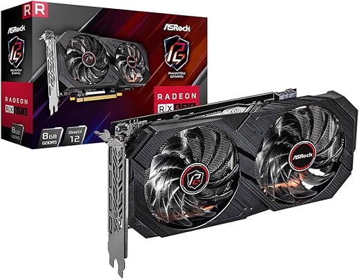 ASRock RX570 PGE 8G Radeon RX 570 Graphics Cards Phantom Gaming Elite 8G
