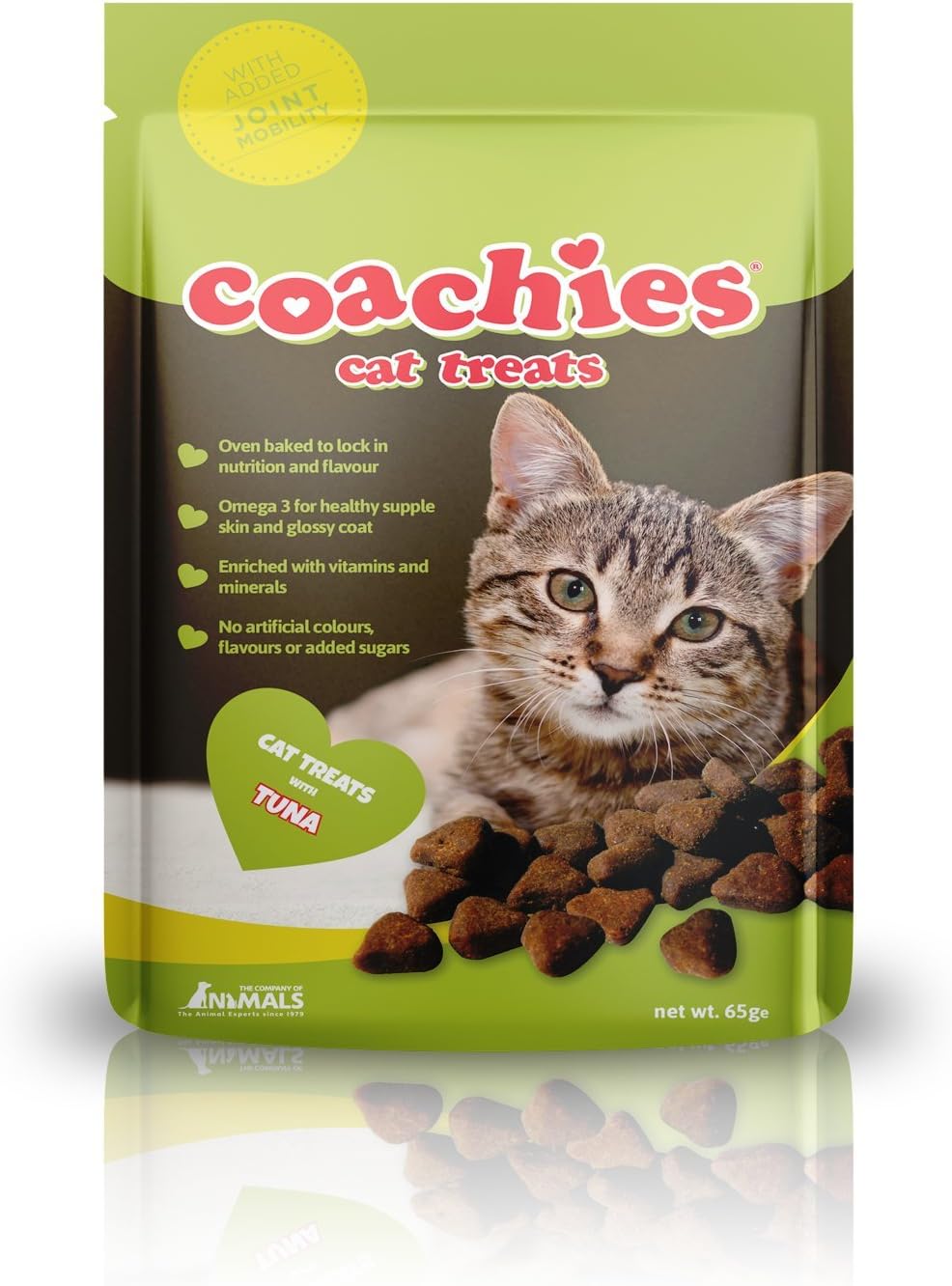 COACHIES Cat Treats Tuna, 65g - Joint Mobility