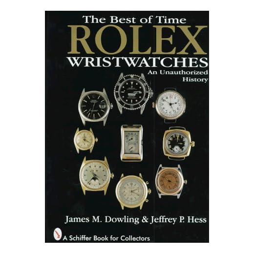 The Best of Time: Rolex Wristwatches : An Unauthorized History: The Best of Times (A Schiffer Book for Collectors)