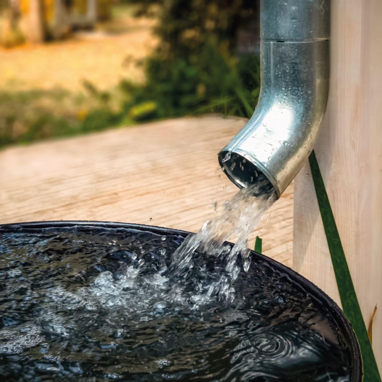 Linxor - Depósito de Agua de Lluvia Plegable - 1000 L - 2 Colores