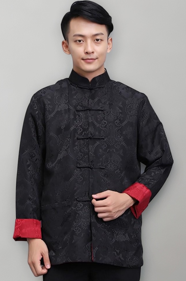 Men's Traditional Chinese Kung Fu Clothing Hanfu & Tang Suit Jacket Wing Chun Uniform Martial Arts Coats