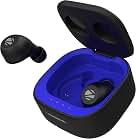 Zebronics, Zeb- Sound Bomb S1 Wireless Earbuds Comes with Bluetooth v5.0 Supporting Call Function,Voice Assistant & Upto 18Hrs* of Playback Time with Portable Charging Case (Black+Blue)