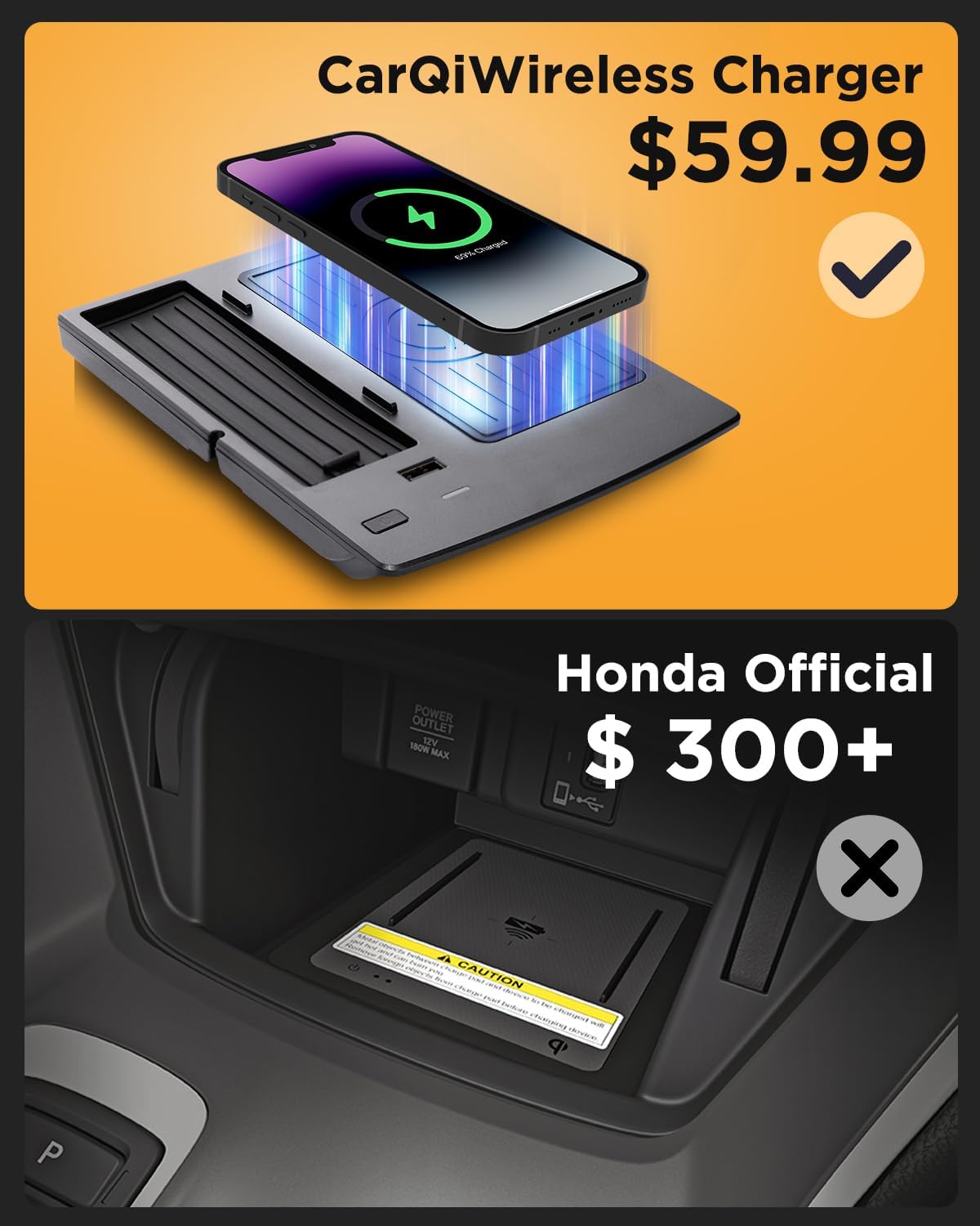 Rev Up Your Ride: CarQiWireless Charger Review for 2018-2022 Honda Accord