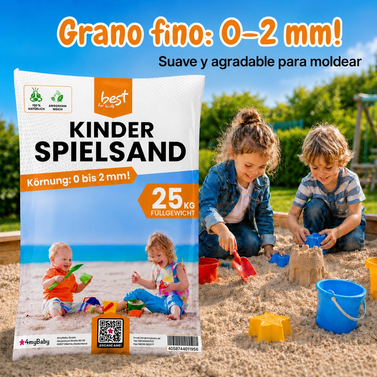 Best for Garden Arena de juego 25 kg