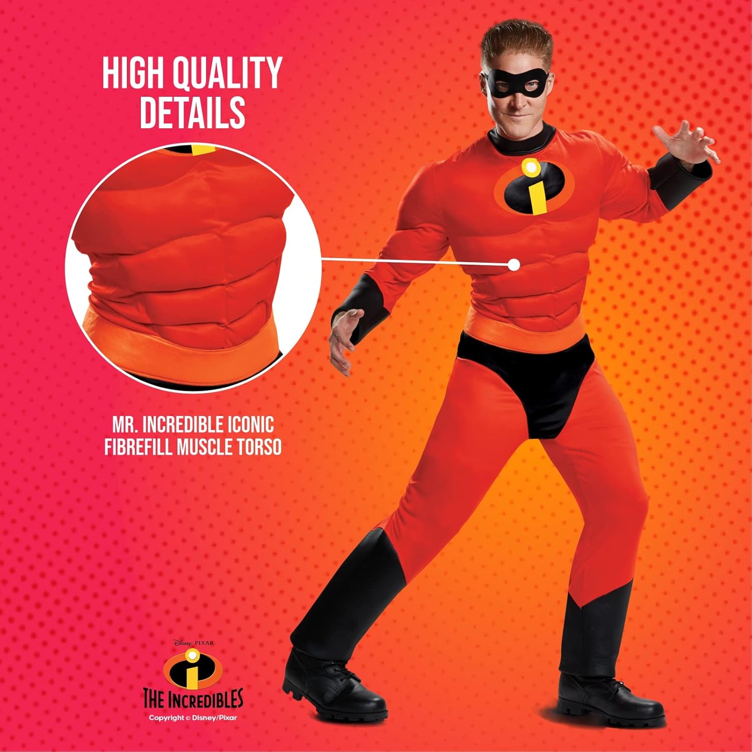 Miniatura 4 de Disguise Disfraz para adulto de Mr Increíble