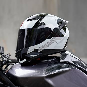 Amazon.com: JQF Gear WS-607 Full Face Motorcycle Helmet