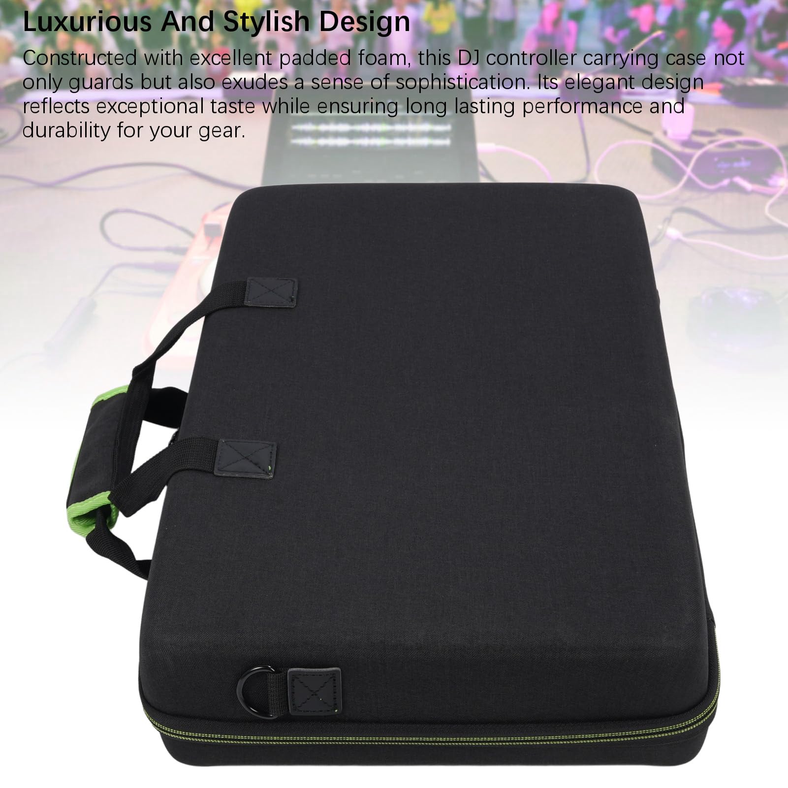 Eujgoov Borsa da Trasporto Leggera con Custodia Rigida Modellata con Tracolla per Pioneer DJ DDJ