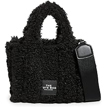 Marc Jacobs Women's Teddy Micro Tote, Black, One Size