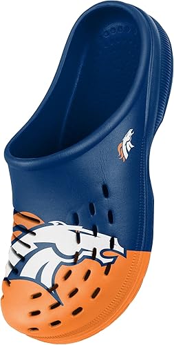 Miniatura 314 de FOCO - Sandalias de agua de jardín con logotipo de equipo de la NFL, para hombre Camuflaje tonal,logotipo grande de bloque