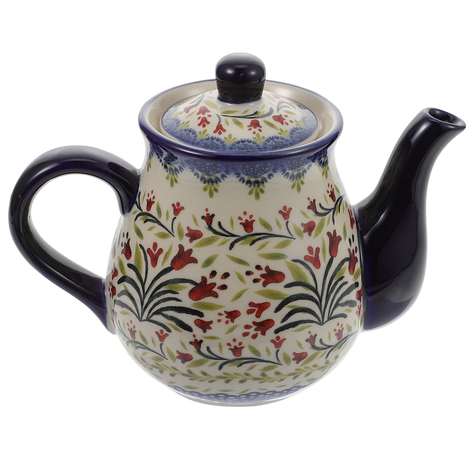 Tetera de Cerámica para Hogar, Estilo Original para Té y Leche