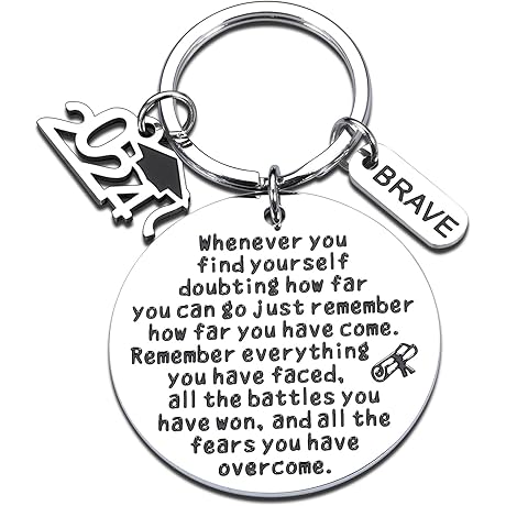 2024 Graduation Gifts Keychain for Graduates: Embracing the Future's Glee!