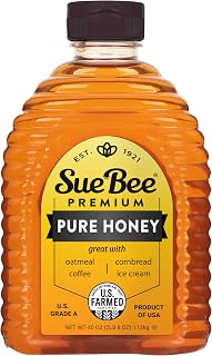 Sue Bee Pure Premium Honey 40 oz US Grade A - 100% Pure USA Honey from Family Beekeepers