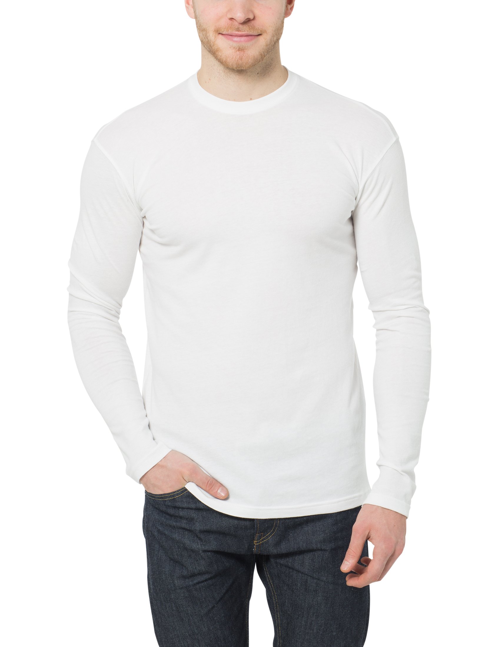 Lower East LE133, Maglietta a Maniche Lunghe Uomo