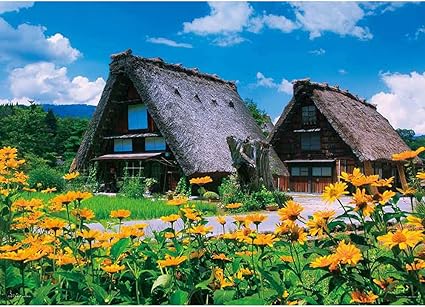 Amazon Co Jp 風薫る白川郷 岐阜 白川郷 ジグソーパズル 500ピース ジグソー パズル Puzzle 日本 国内 風景 写真 四季 自然 お花 古民家 世界遺産 観光地 観光スポット ギフト プレゼント 誕生日 贈り物 クリスマス ステイホーム おうち時間 アート 絵画 インテリア S Ym