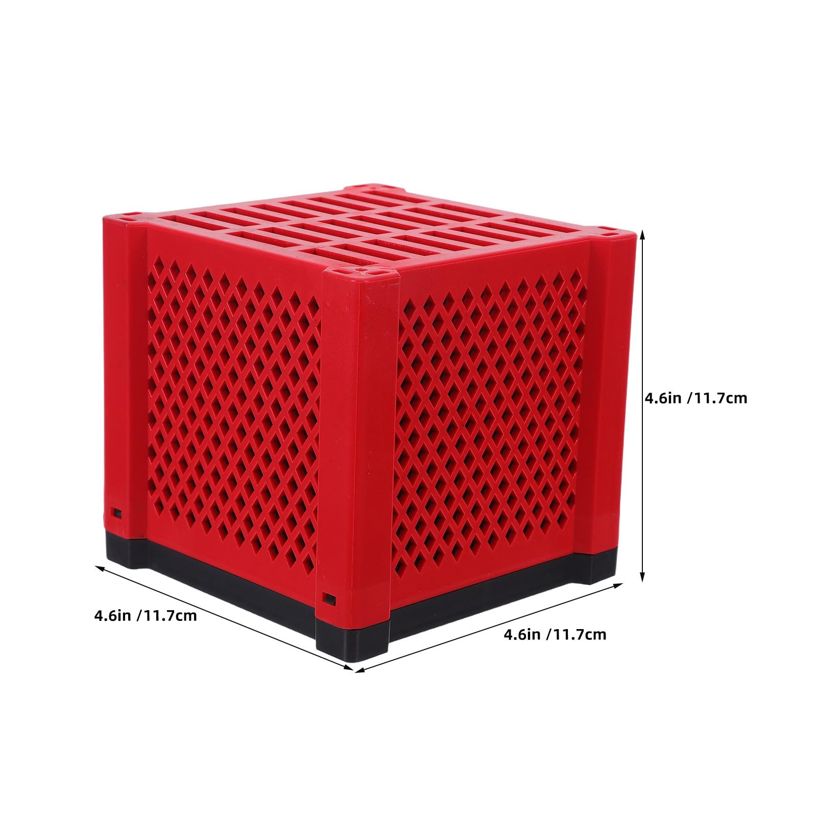 COHEALI Lot de 2 Sets de Sets de Cubes Purificateurs d'eau pour Aquarium Boîte Filtrante Rouge, Média Filtrant Facile d'entretien pour Aquarium Domestique