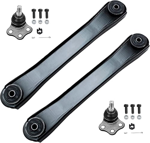 Miniatura 244 de Detroit Axle - Kit de brazos de control delanteros de 4 piezas para Chevrolet Aveo Aveo5 Pontiac G3 Wave Wave5 Suzuki Swift+, 2 brazos de control