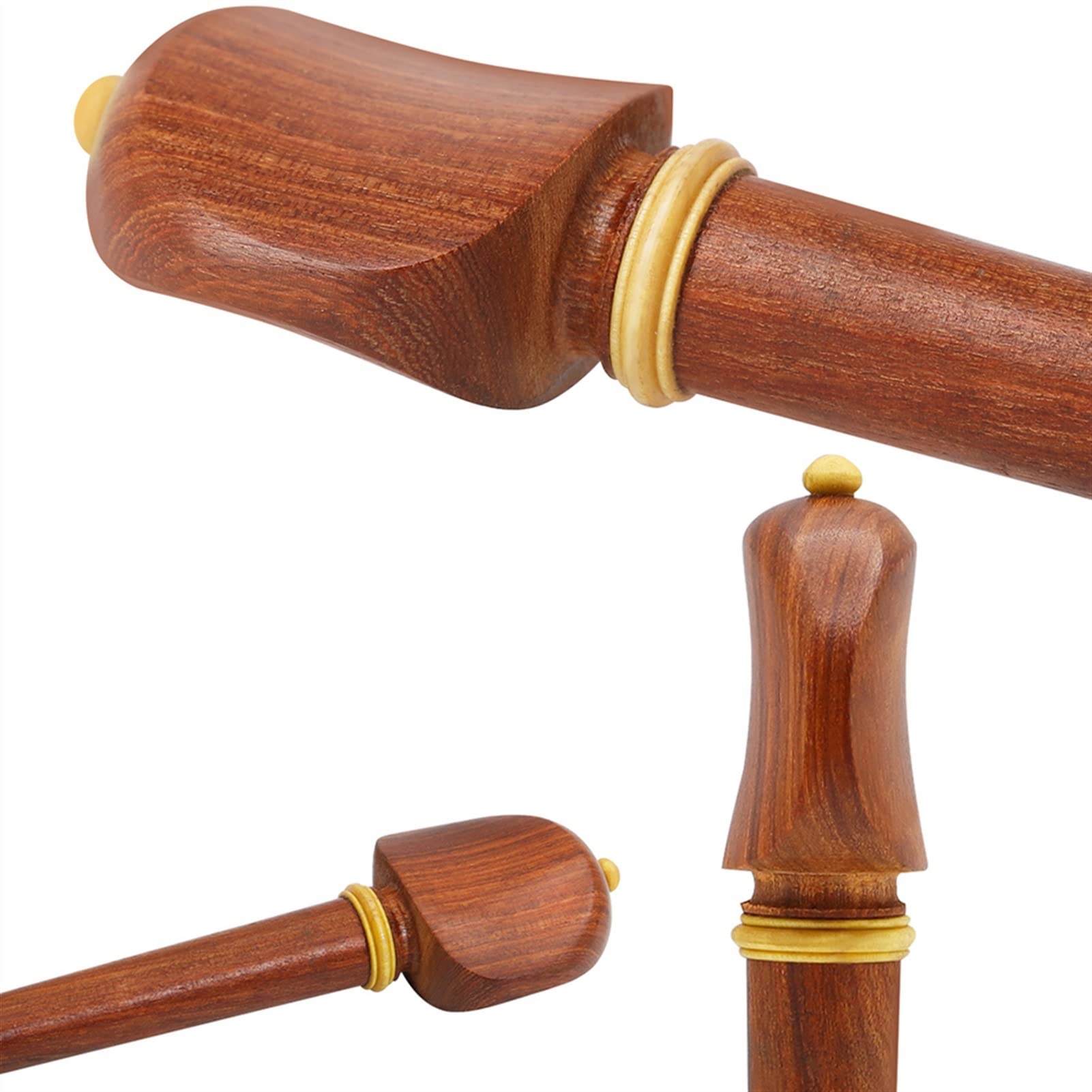 partes repuesto violín Juego De 4 Clavijas De Caoba, Accesorios Para Instrumentos Musicales De Cuerda, Eje De Afinación De Madera Maciza