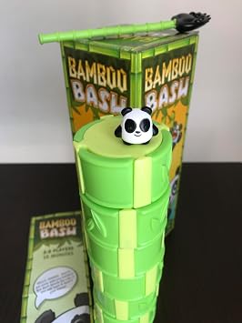 IP Bamboo Bash 2-8 Player Panda Dexterity Game