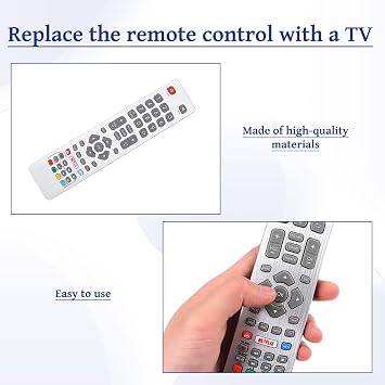 For SHARP TV Remote Control, For SHARP Remote Controls for TV,for Sharp Aquos TV Remote Control, Replacement Remote Control Compatible with Smart Televesion