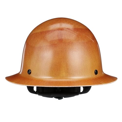 MSA Skullgard Full-Brim Hard Hat with Suspension - Non-Slotted Cap,