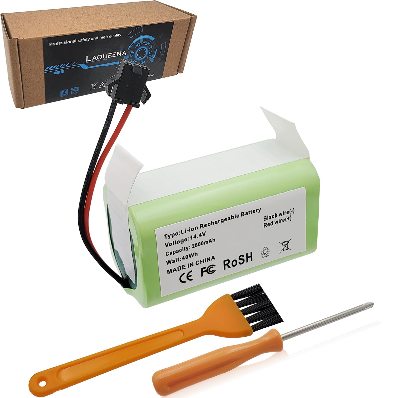 Sponsored Ad - A800 Battery Compatible with Eufy RoboVac 11 11S 12 15C 25C 30 30C 35C, Ecovacs Deebot N79S N79 DN622, Hybrid G10 G20 G30 G40 R500, Goovi F007C D380, Vacuum Amarey A800 A900