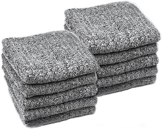 Car Wash Towel Microfiber Towels - 3/5/10 Pieces Car Wash Accessories, Charcoal Fiber Super Absorbent Car Cleaning Cloths, Microfiber Car Towels, Wet & Dry 3Pcs (Color : 10pcs) (10pcs)