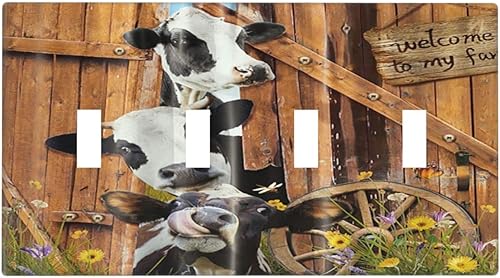 Miniatura 66 de Placa de pared doble basculante de mármol azul, cubierta decorativa de interruptor de luz de 2 cuadras, moderna acuarela degradada, arte de tinta