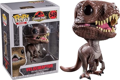 Miniatura 2 de Funko POP Jurassic Park - Figura de vinilo de Velociraptor Pop! (paquete con funda protectora compatible con Pop Box), multicolor, 3.75 pulgadas