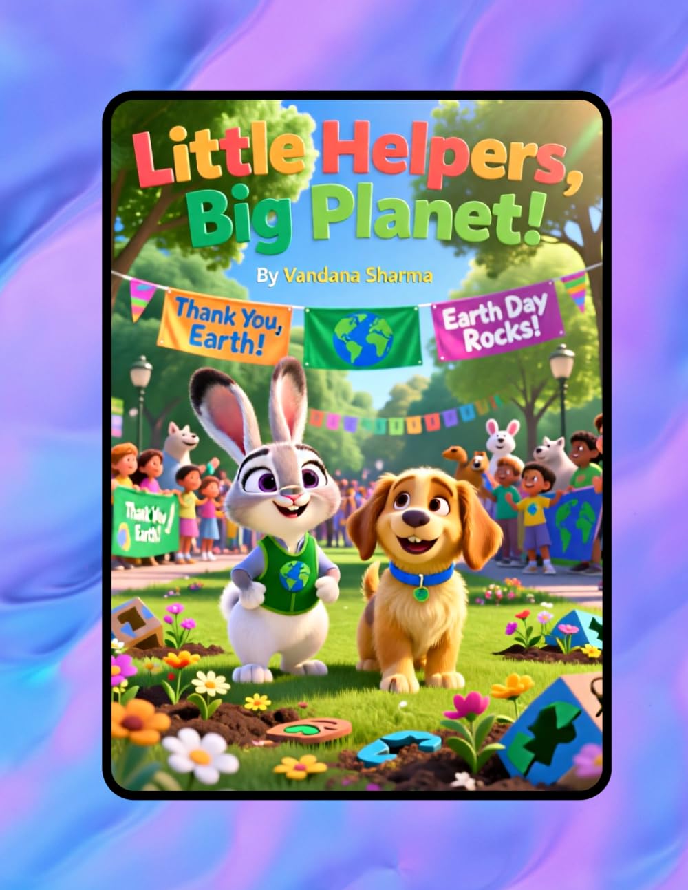 Little Helpers, Big Planet!: A playful Earth Day adventure with Bunny and Puppy