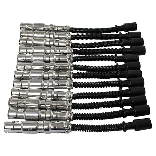 Miniatura 564 de TRQ Juego de cables de bujía de encendido del motor para Ford F250 F350 Super Duty V8 6.2L nuevo