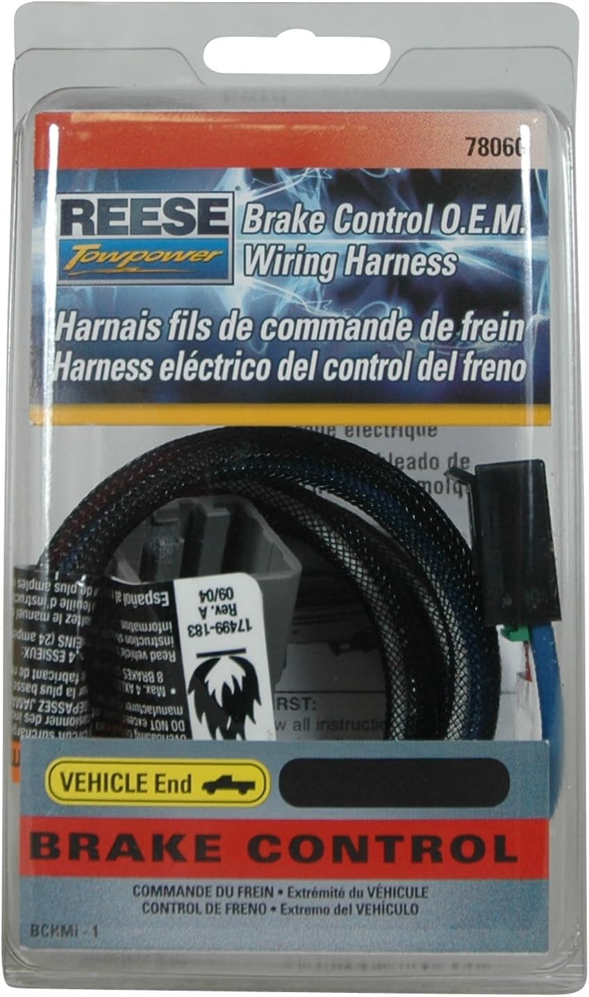 Reese Towpower 78060 Brake Control Wiring Harness for Ford Super Duty