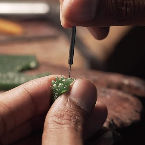 Miniatura 9 de Peora Collar con colgante de ámbar báltico auténtico de la galería de diseño pendientes y pulsera en plata de ley color coñac rico