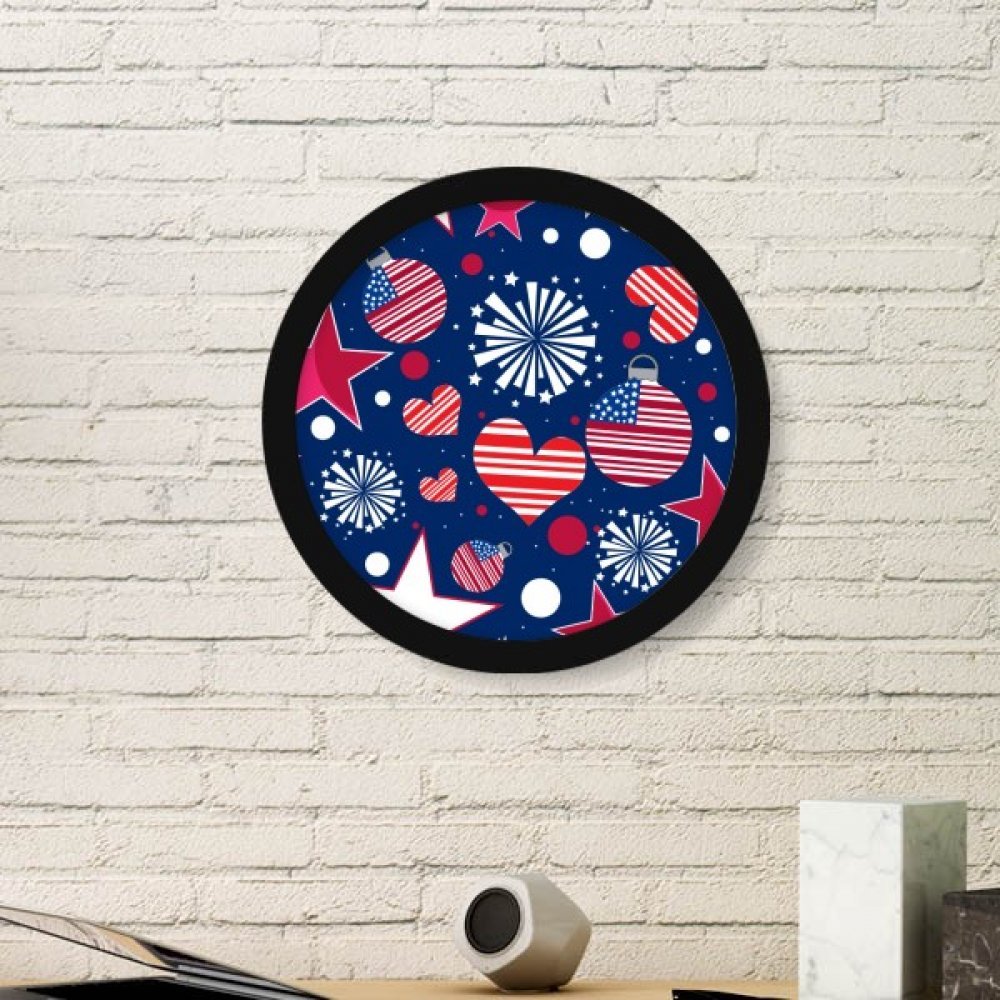 Cadre photo USA drapeau amour éco stickers muraux peinture salon maison