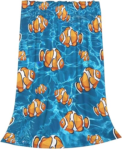 Miniatura 7 de Manta de forro polar de payaso para regalo, suave, cálida y ligera, para cama, sofá, automóvil, 50 x 40 pulgadas para niños