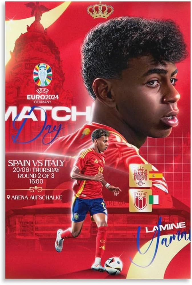 サッカーのポスター　全部で95枚 Amazon.co.jp: ラミンヤマルポスタープロサッカー選手 (24) 印刷