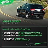 Vista 17 de AUQDD 2 unidades K80766 (para modelos de 8 lengüetas y 4WD) barra estabilizadora delantera compatible con Do-dge 2008 2007 2006 R-am 1500,2009-2006