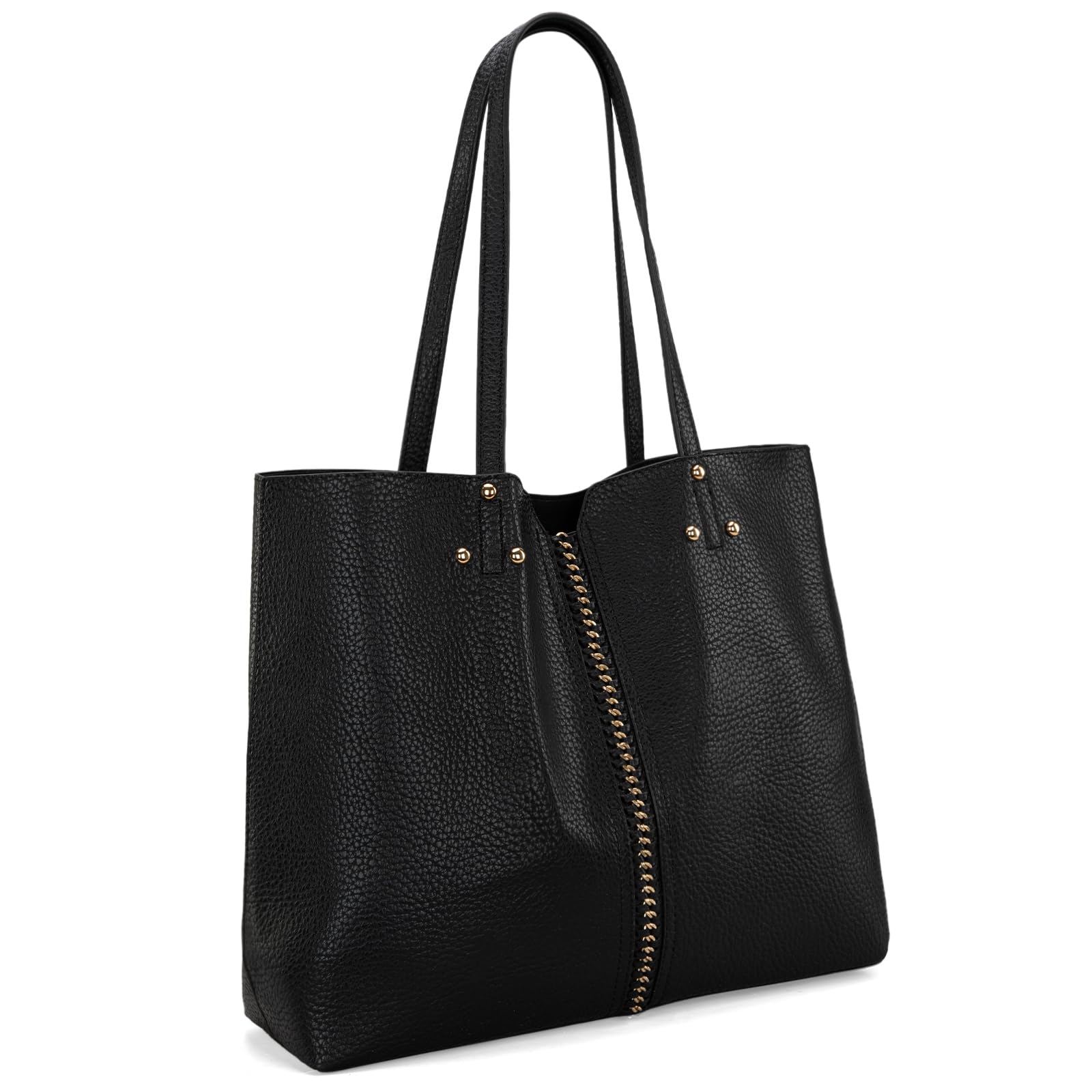 Montana West Soft Faux Leather Shoulder Tote for Women
