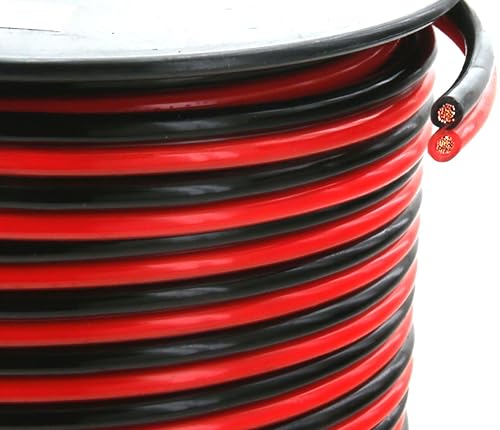 Vista 37 de GS Power Cable de calibre 12 de 100 pies, libre de oxígeno, OFC de cobre puro eléctrico de 12 V de bajo voltaje, carrete de alambre de altavoz