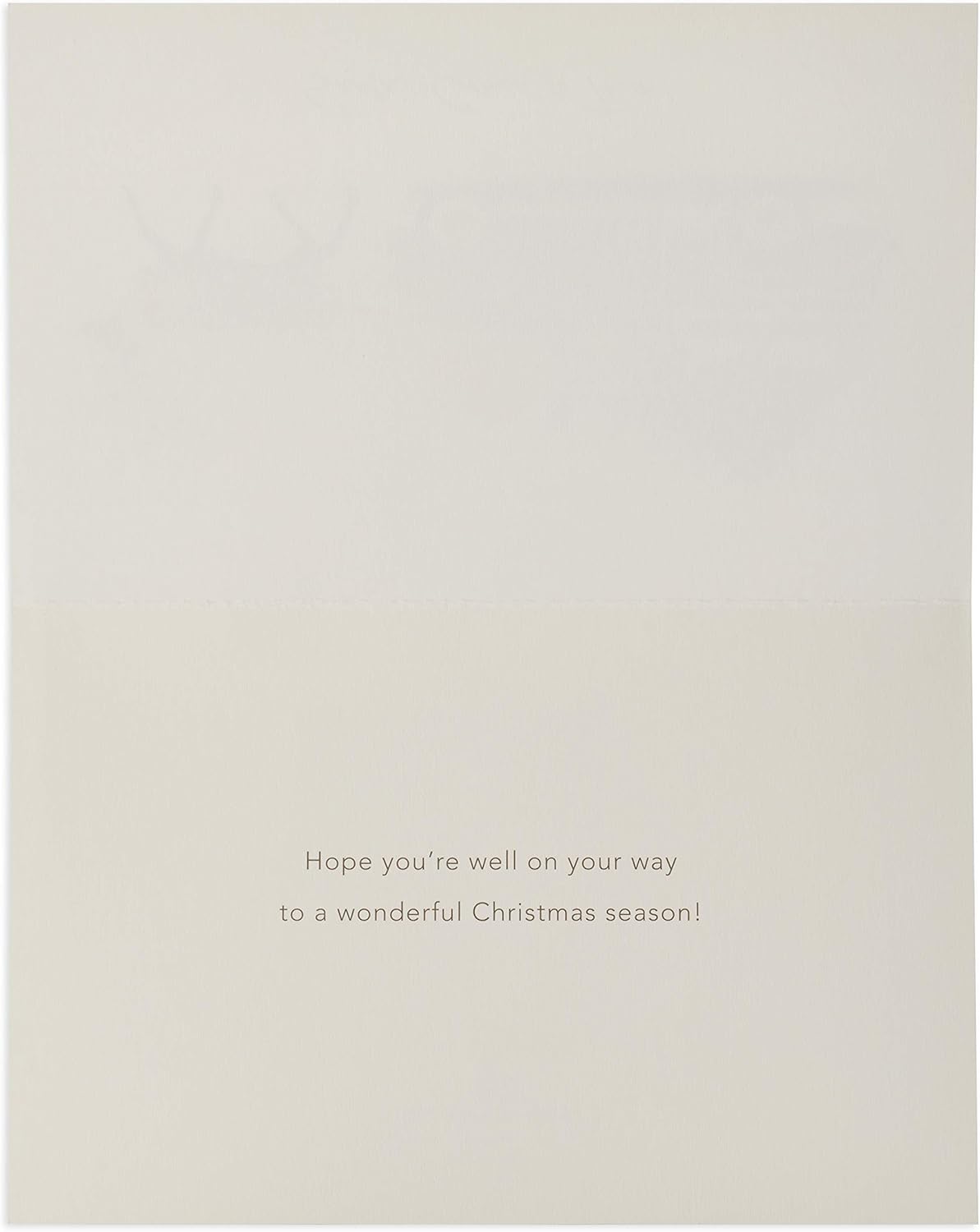 American Greetings Deluxe Christmas Cards Boxed with Envelopes, Wonderful Christmas, Deer Pulling Station Wagon (14-Count) - Image 2