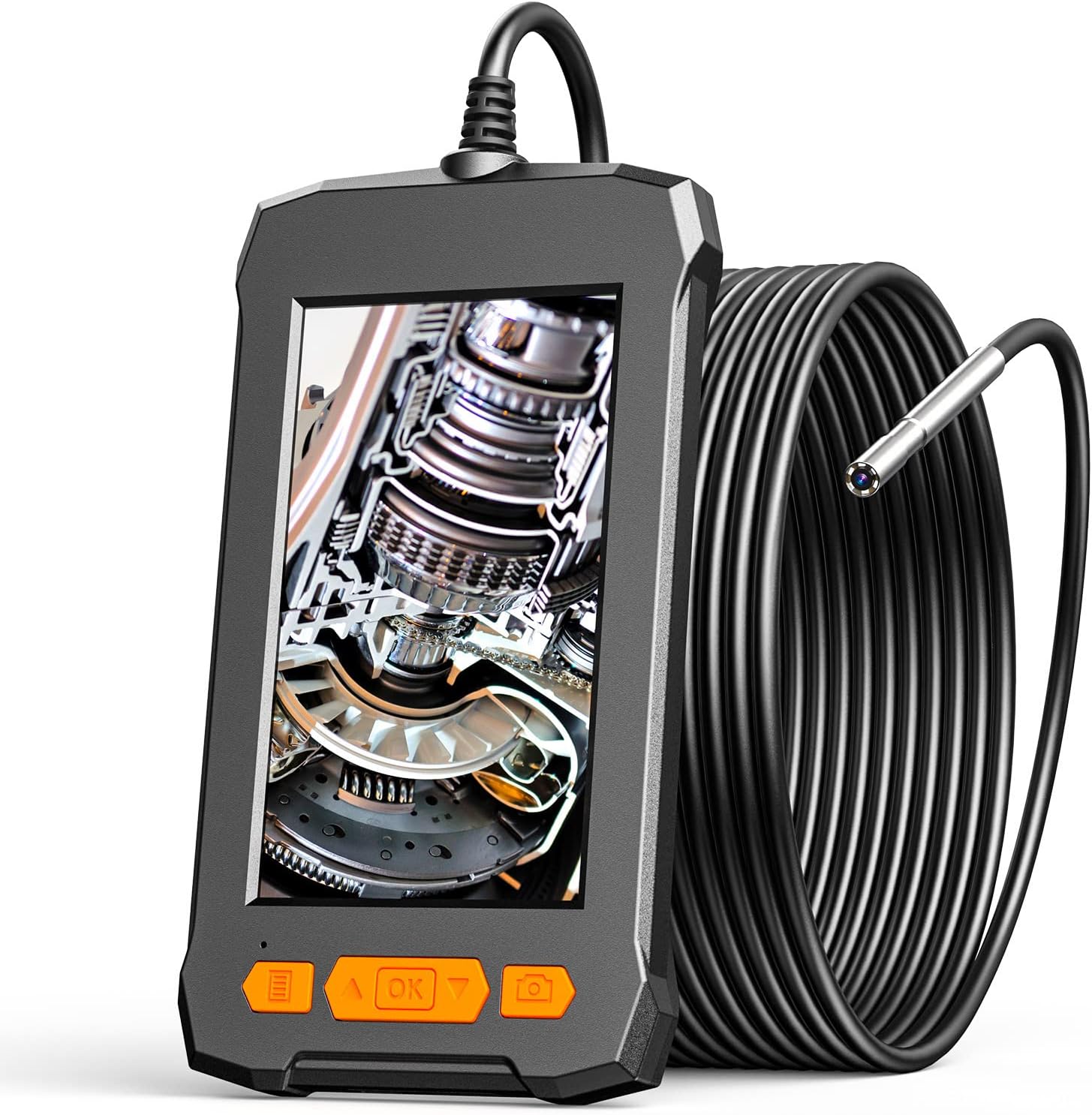 3.9mm Industrial Endoscope Camera Zealtron 4.3'' IPS Screen Digital