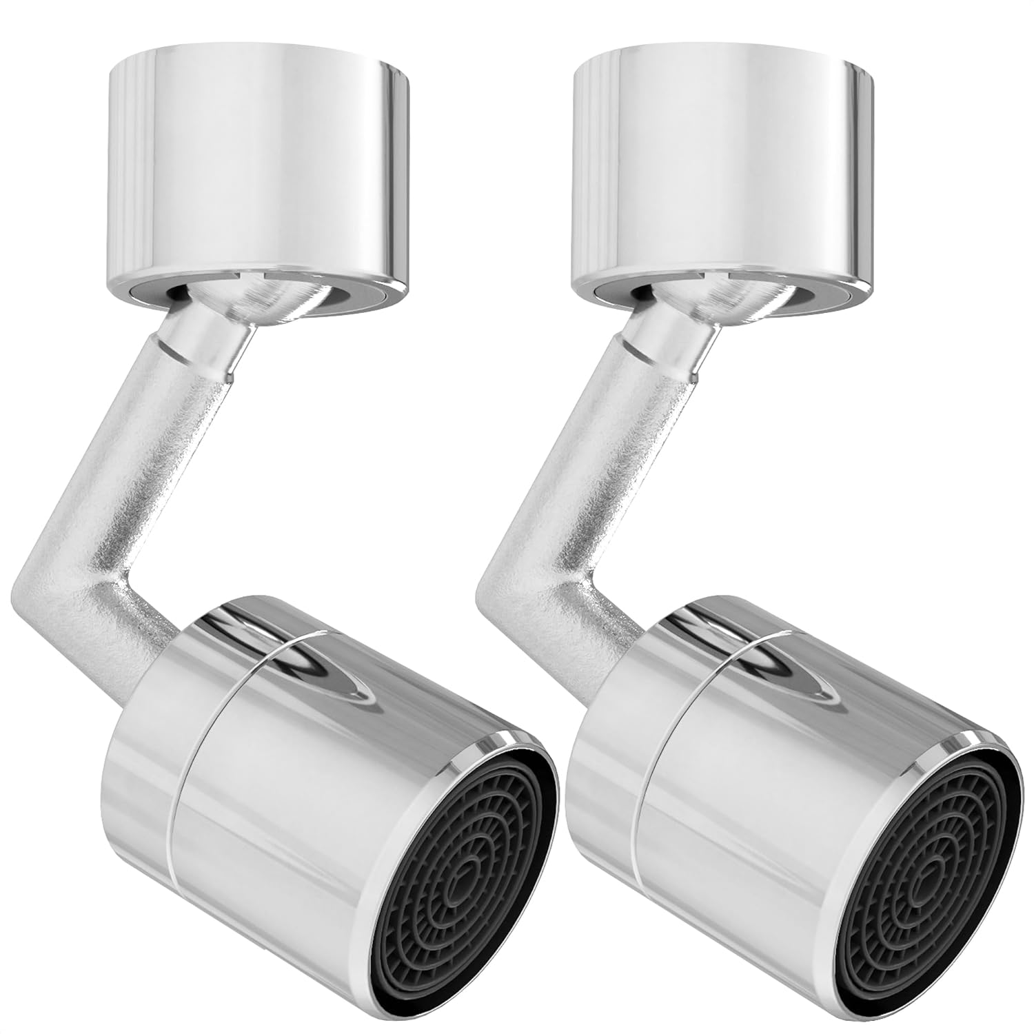 2Pcs Universal 720 degree Rotating Faucet - Universal Splash Filter ...