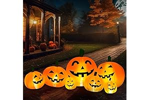 7.5 Ft Halloween Inflatables Xinya Bao Decorations,Pumpkin