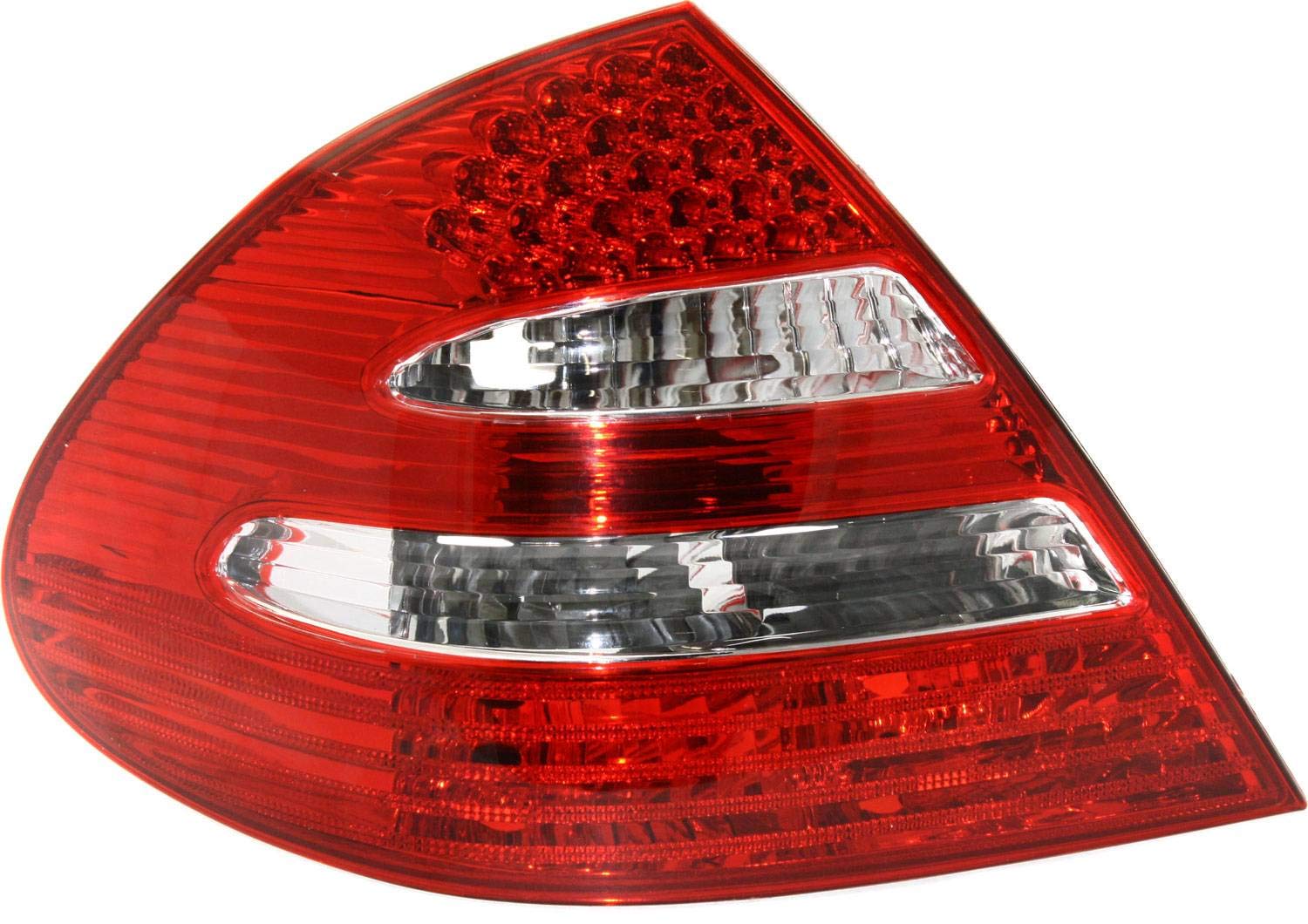 Garage-ProDriver Side LED Tail Light, For Mercedes Benz 2003-2006 E320, E500, E55 AMG, E350 Sedan, automotive tail light assemblies, Avantgarde Package Model, w/Bulb & LEDs