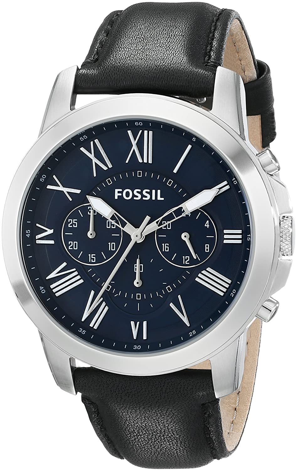 FossilGrant Chronograph Blue Dial Black Dial Mens Watch FS4990 (B0BRQVLRMX) Amazon Price History, Amazon Price Tracker