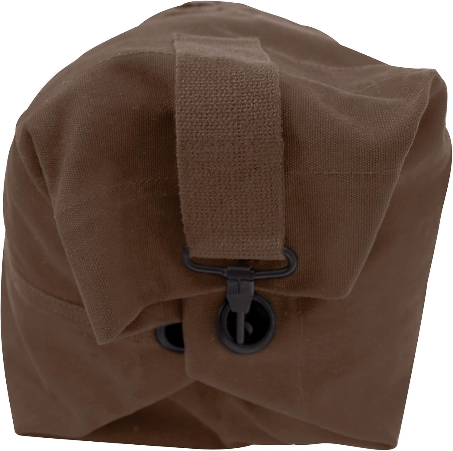 Black GI Style Double Strap Duffle Bag