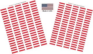 100 Austria Flag Stickers, Two Sheets of 50, 1.5" x 1" Made in America Self Adhesive Country Flag Scrapbook Stickers, Two Sheets of 50, 100 Sticker Decal Flags