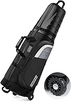 Vista 1 de findway Golf Travel Bags for Airlines with Wheels and ABS Hard Case Top, Protect Your Clubs, Waterproof 1680D Oxford Fabric and Oversize Tank