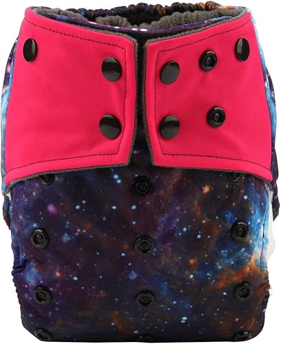 Miniatura 10 de Baby AIll in One - Pañal de tela cosido en 5 capas, reutilizable, lavable para noche (tipi de oso)